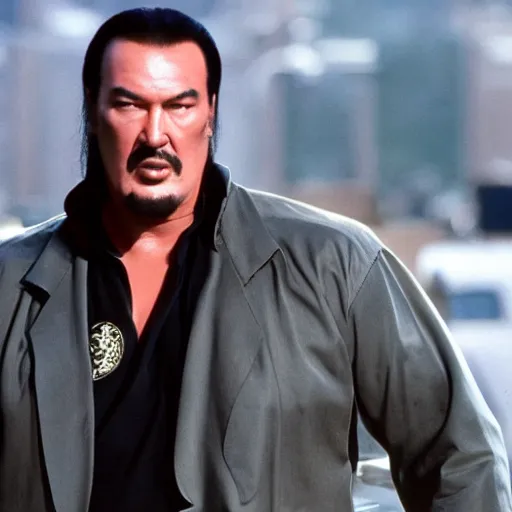 Image similar to Steven Seagal in The Avengers