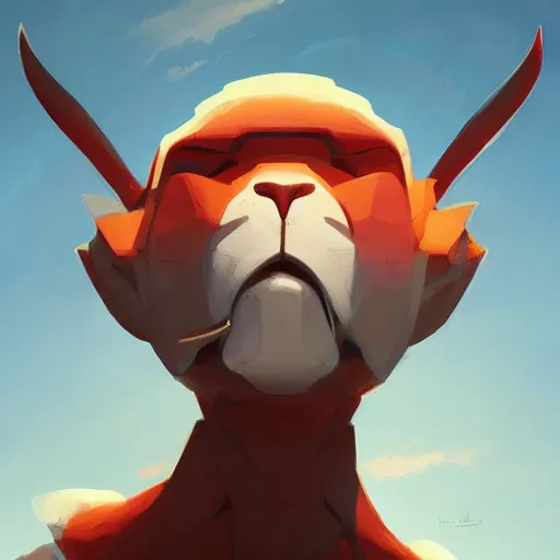 Image similar to face icon stylized minimalist beastwars, loftis, cory behance hd by jesper ejsing, by rhads, makoto shinkai and lois van baarle, ilya kuvshinov, rossdraws global illumination