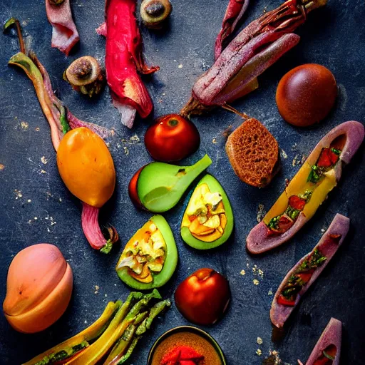 Image similar to lsd, professional food photography