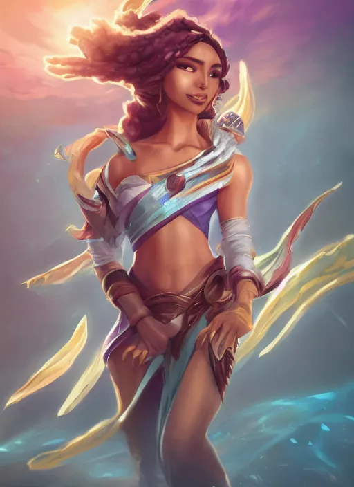 Image similar to zenra taliyah, from league of legends, o furo, ahekao, aokan, hyper detailed, digital art, overhead view, trending in artstation, studio quality, smooth render, unreal engine 5 rendered, octane rendered, art style by kristen liu - wong, natalie krim andlera balashova and wlop and samantha mandala