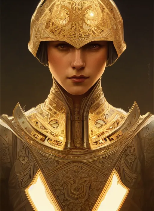 Prompt: symmetry!! portrait of medieval knight, intricate, elegant, extremely detailed, digital painting, artstation, cinematic lighting, concept art, smooth, sharp focus, illustration, art by artgerm and greg rutkowski and alphonse mucha, 8 k