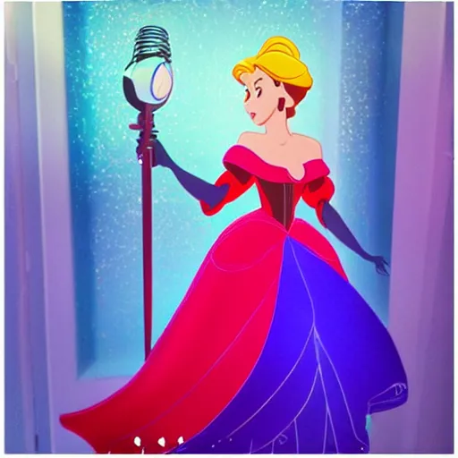 Image similar to rgb, Disney princess