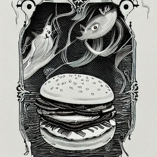 Image similar to hamburger, Joe Fenton