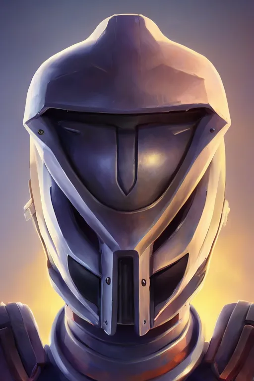 Image similar to epic mask helmet robot ninja portrait stylized as fornite style game design fanart by concept artist gervasio canda, behance hd by jesper ejsing, by rhads, makoto shinkai and lois van baarle, ilya kuvshinov, rossdraws global illumination radiating a glowing aura global illumination ray tracing hdr render in unreal engine 5