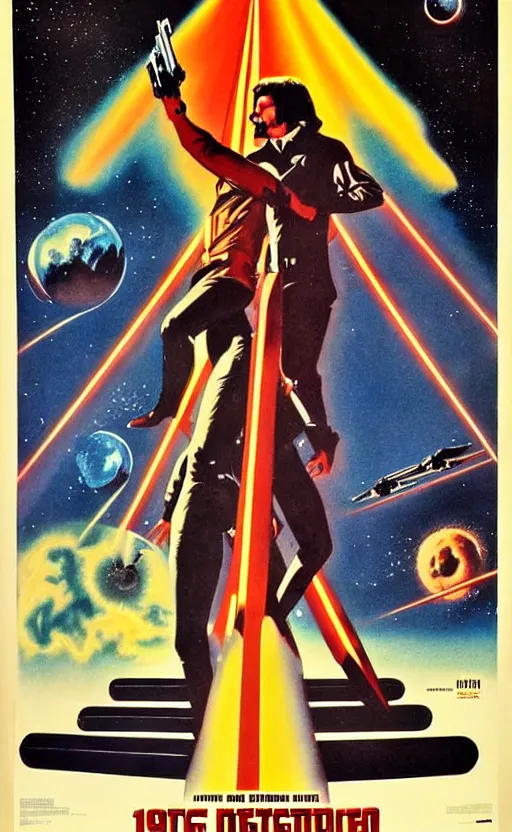 Image similar to 1 9 7 0 s scifi movie poster art