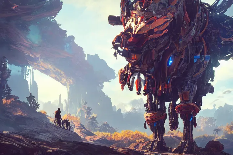 Image similar to glinthawk machine mecanical creature robot of horizon forbidden west horizon zero dawn bioluminiscence global illumination ray tracing hdr fanart arstation by ian pesty and alena aenami artworks in 4 k