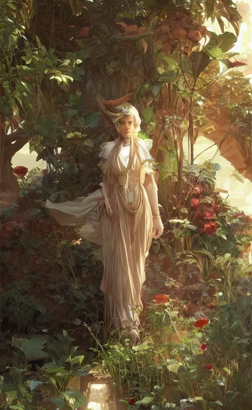 Prompt: solarpunk jerma 9 8 5, radiant, artstation, concept art, smooth, sharp focus, illustration, art by artgerm and greg rutkowski and alphonse mucha and william adolphe bouguereau and john william waterhouse and gianlorenzo bernini