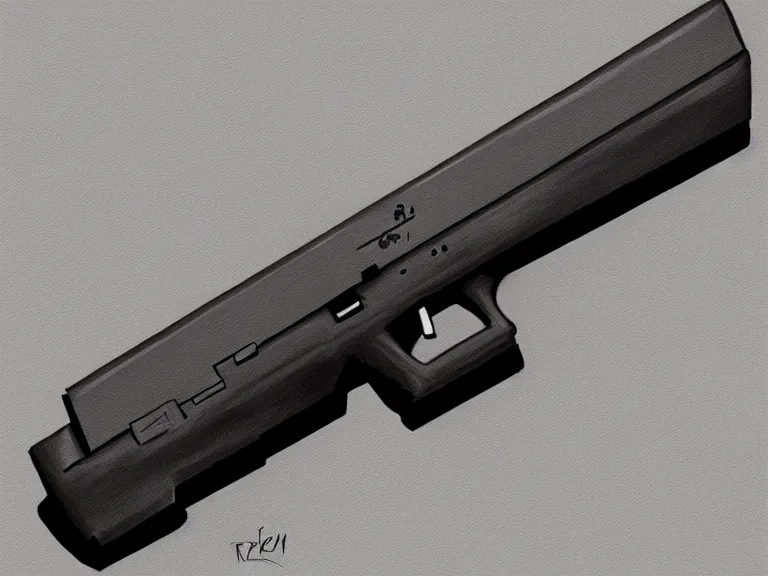 Prompt: glock 1 7, art by adrien roose, furaffinity, extremely detailed, digital painting, concept art, smooth, sharp focus, illustration, trending