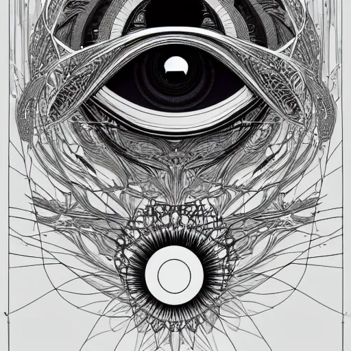 Prompt: an incredibly beautiful, graceful, elegant, and sophisticated giant eye, an ultrafine detailed illustration by james jean, intricate linework, bright colors, final fantasy, behance contest winner, vanitas, angular, altermodern, unreal engine 5 highly rendered, global illumination, radiant light, detailed and intricate environment