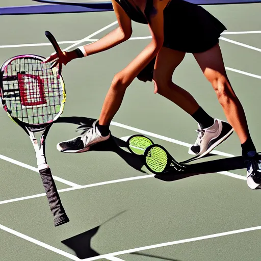 Image similar to vegan tennis racket