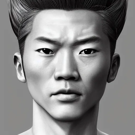 Prompt: a chinese immortal cultivator as an absurdly handsome, elegant, young anime man, ultrafine hyperrealistic detailed face illustration by kim jung gi, irakli nadar, intricate linework, sharp focus, bright colors, matte, final fantasy, unreal engine highly rendered, global illumination, radiant light, intricate environment