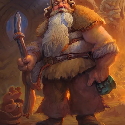 Image similar to dnd dwarf, by Justin Gerard