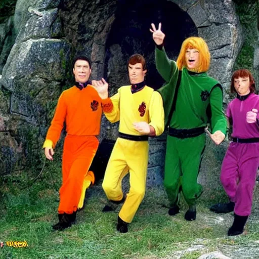 Image similar to The Wiggles in Lord of the Rings