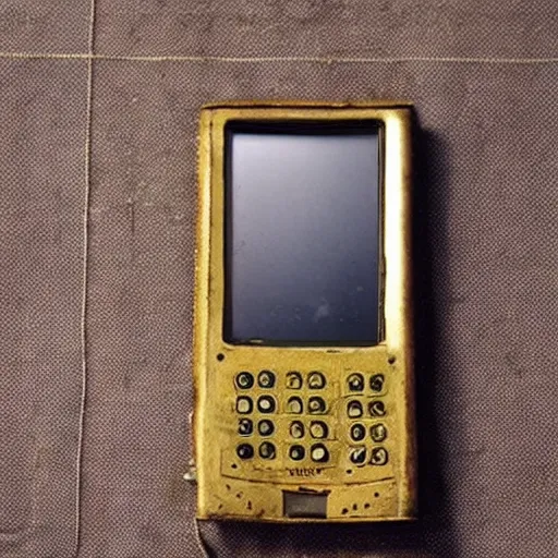 Image similar to smartphone from 1700s'