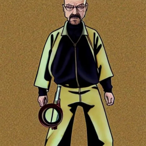 Image similar to Walter white in naruto