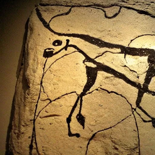 Prompt: prehistoric art