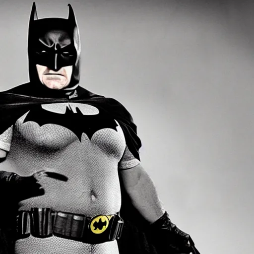 Prompt: ed asner as the batman