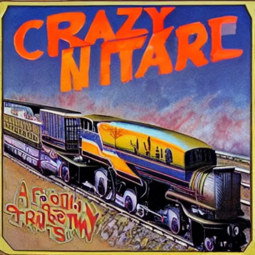 Prompt: crazy train