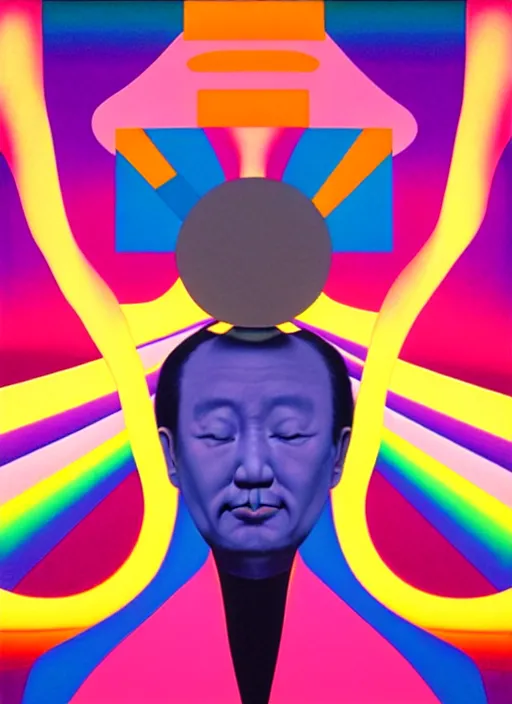 Prompt: prisma by shusei nagaoka, kaws, david rudnick, airbrush on canvas, pastell colours, cell shaded, 8 k