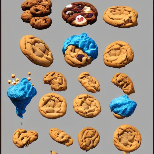 Image similar to god made from cookie, baking artwork, extremely detailed, 8k, trending on Artstation