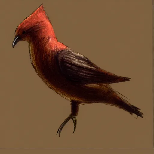 Image similar to an anthro bird