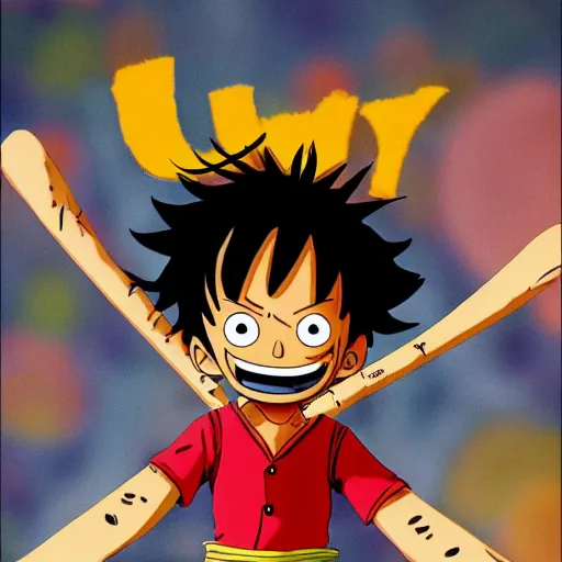 Prompt: luffy by pixar