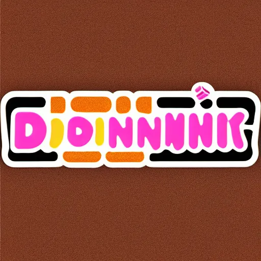 Prompt: The logo for Dunkin Donuts