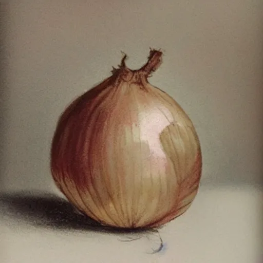 Image similar to a small little onion boy alone and sad, high detail, realistic, photo realism,