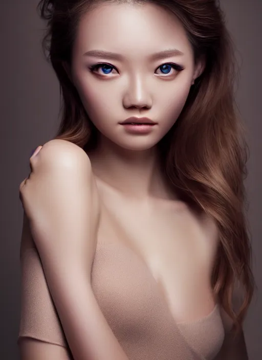 Prompt: a gorgeous female photo, professionally retouched, soft lighting, realistic, smooth face, full body shot, torso, dress, perfect eyes, wide angle, sharp focus on eyes, 8 k high definition, insanely detailed, intricate, elegant, art by stanley lau and jason chan and mark hill