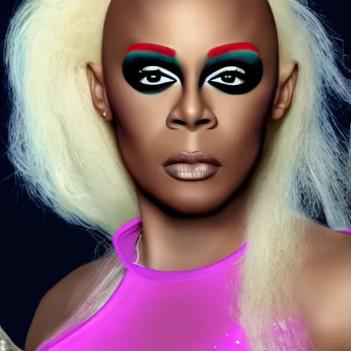 Prompt: the winner of ru paul 2 0 2 2 photorealistic