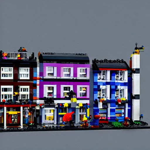 Image similar to A lego set, 4k digital art