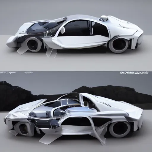 Prompt: khyzyl saleem car :: Rolls-Royce 103EX : medium size: 7, u, x, y, o form panels: motherboard forms : zaha hadid architecture big size forms: brutalist medium size forms sci-fi futuristic setting ultra realistic photography, keyshot render, octane render, unreal engine 5 render , high oiled liquid glossy specularity reflections, ultra detailed, 4k, 8k, 16k blade runner 2049 color colors Cyberpunk 2077, ghost in the shell, thor 2 marvel film, cinematic, high contrast: tilt shift: sharp focus