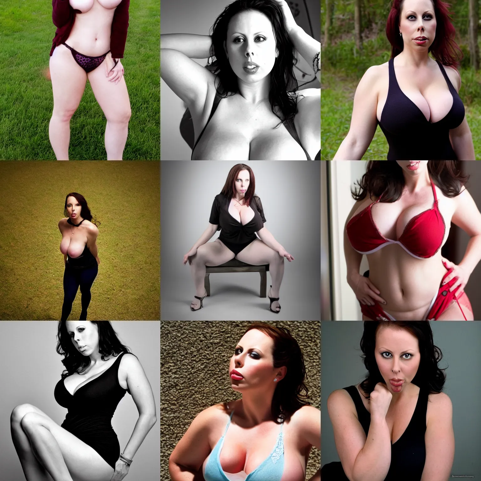 Prompt: Gianna Michaels, full body portrait, shallow depth of field, candid, tasteful