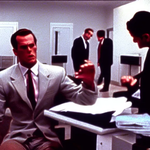 Image similar to Bureaucracy in American Psycho (1999)