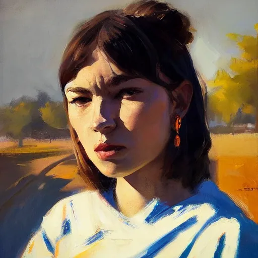 Prompt: greg manchess portrait of a very sad soup, medium shot, asymmetrical, profile picture, organic painting, sunny day, matte painting, bold shapes, hard edges, street art, trending on artstation, by huang guangjian and gil elvgren and sachin teng