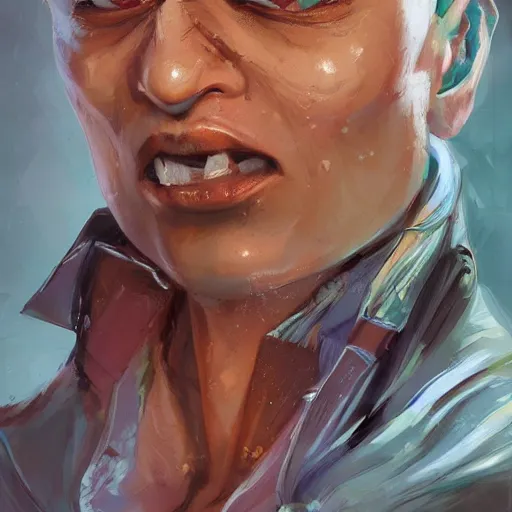 Image similar to highly detailed face, cory behance hd by jesper ejsing, by rhads, makoto shinkai and lois van baarle, ilya kuvshinov, rossdraws global illumination