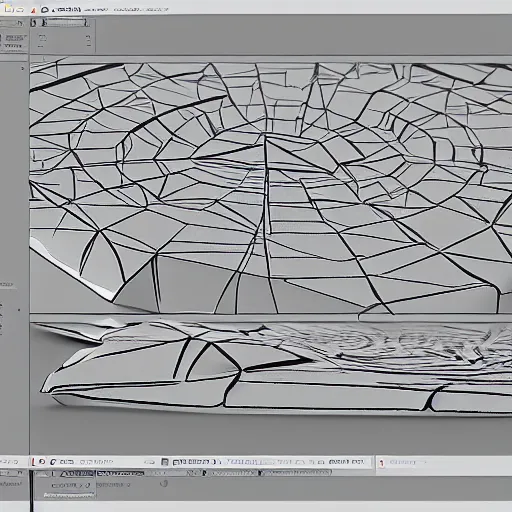 Image similar to wireframe pizza, hyperdetailed, unreal engine render, 8 k