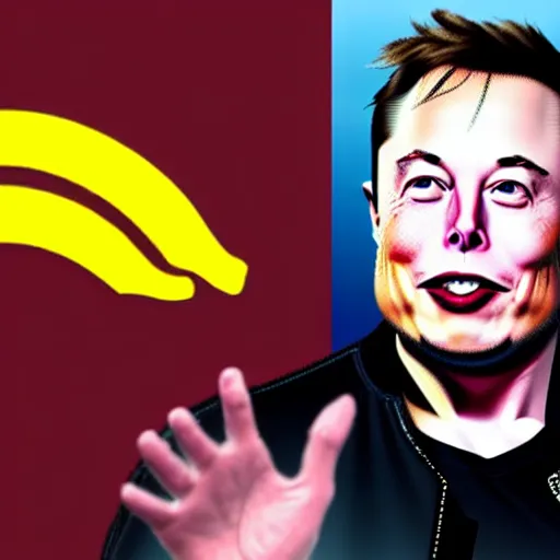 Prompt: elon musk is a banana