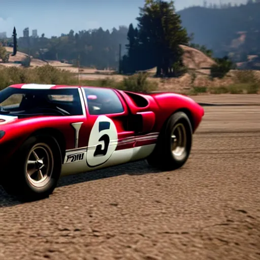 Image similar to ford gt 4 0 in red dead redemption 2