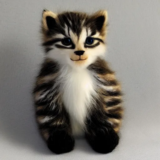 Image similar to kitten stuffed animal