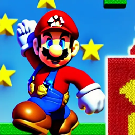 Image similar to ryan reynolds as super mario, highly detailed, extremely high quality, hd, 4 k, 8 k, canon 3 0 0 mm, professional photographer, 4 0 mp, lifelike, top - rated, award winning, realistic, detailed lighting, detailed shadows, sharp, no blur, edited, corrected, trending