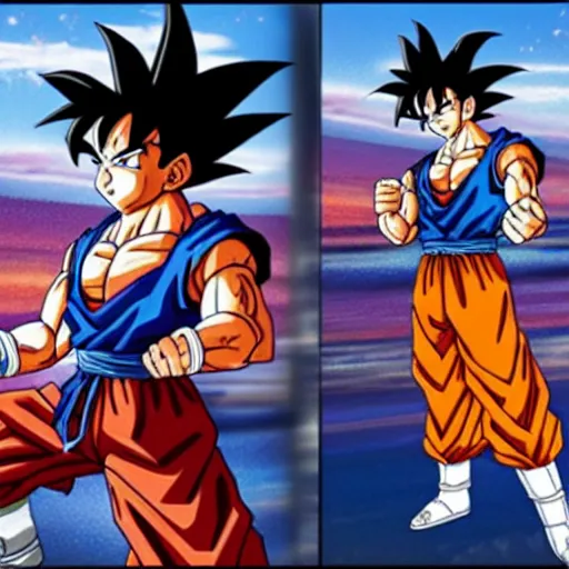 Image similar to Goku with Kurdish clothes, hyper realistic, 4k,