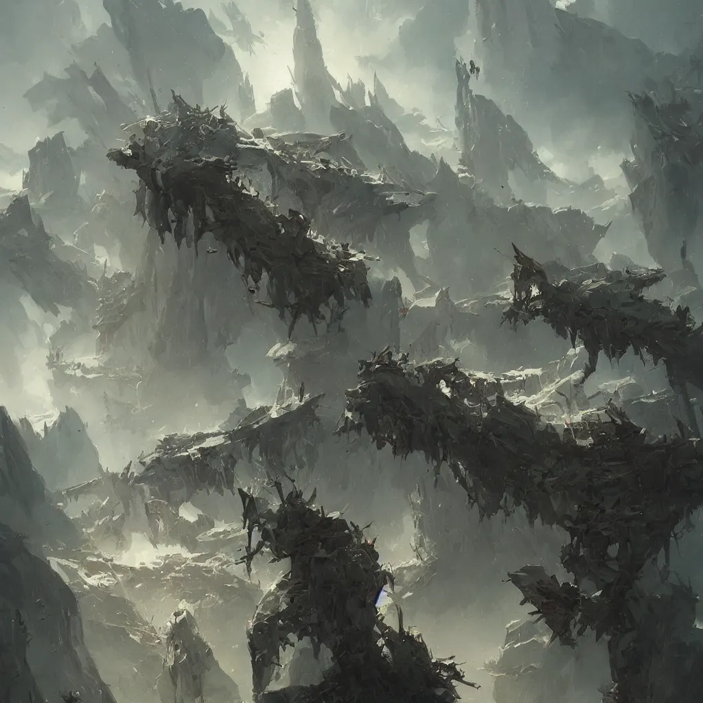 Image similar to overdetailed art, by greg rutkowski