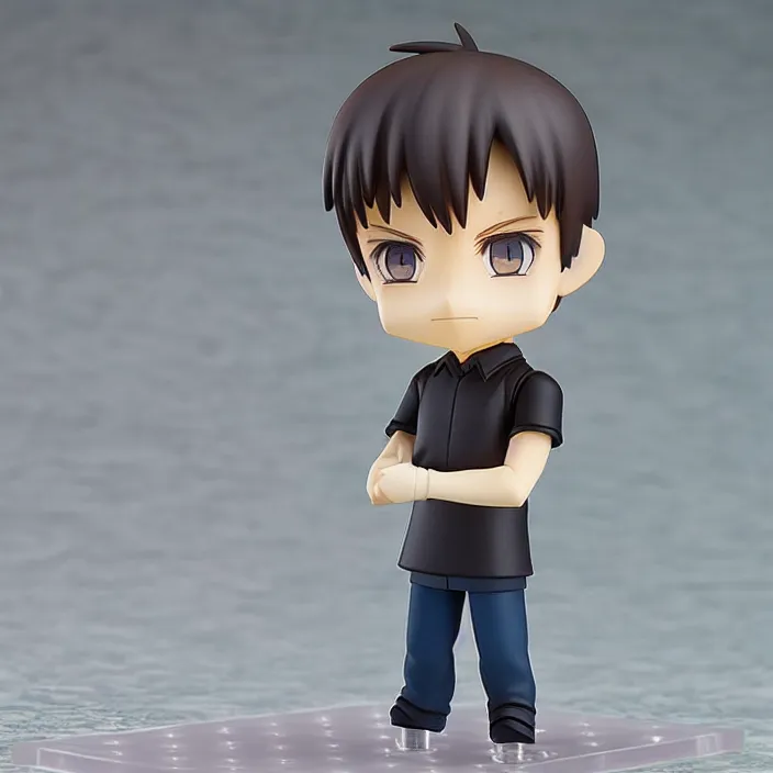 Image similar to An anime Nendoroid of Vitalik Buterin, figurine, detailed product photo