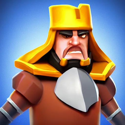 Image similar to clash royal style characters
