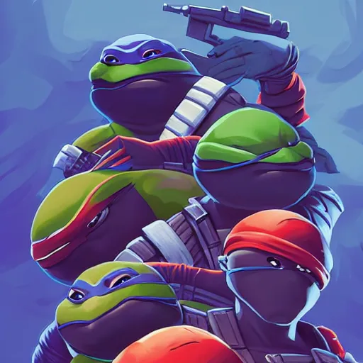 Image similar to face icon stylized minimalist teenage mutant ninja turtles, loftis, cory behance hd by jesper ejsing, by rhads, makoto shinkai and lois van baarle, ilya kuvshinov, rossdraws global illumination