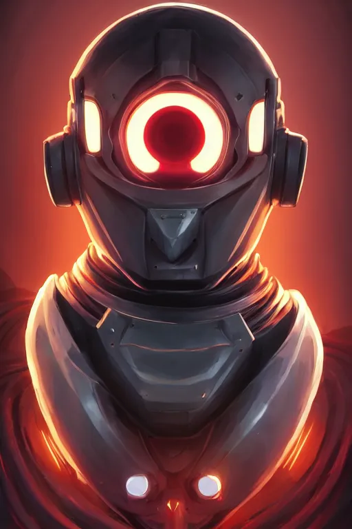 Image similar to epic mask helmet robot ninja portrait stylized as fornite style game design fanart by concept artist gervasio canda, behance hd by jesper ejsing, by rhads, makoto shinkai and lois van baarle, ilya kuvshinov, rossdraws global illumination radiating a glowing aura global illumination ray tracing hdr render in unreal engine 5