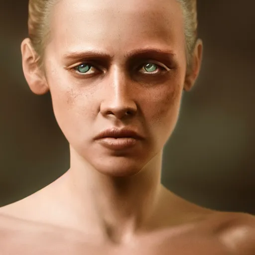 Image similar to portrait ofthe world in 2040 female, depth of field, zeiss lens, detailed, symmetrical, centered, fashion photoshoot, by Annie Leibovitz and Steve McCurry, David Lazar, Jimmy Nelsson, Breathtaking, 8k resolution, extremely detailed, beautiful, establishing shot, artistic, hyperrealistic, beautiful face, octane render