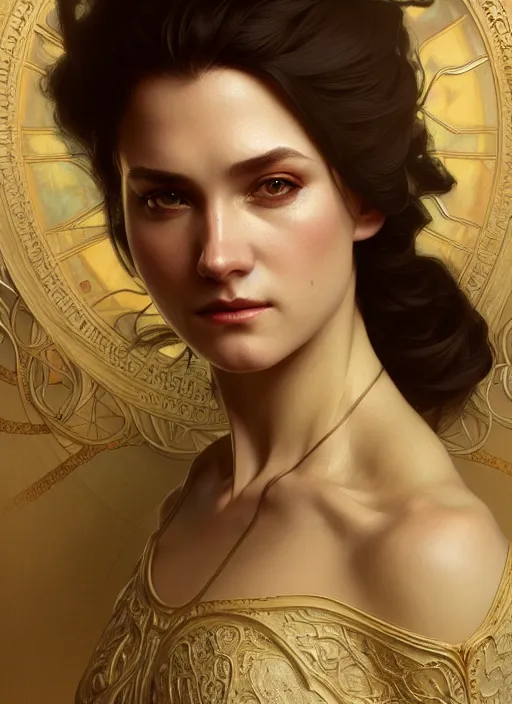 Prompt: portrait of draconian, intricate, elegant, highly detailed, digital painting, artstation, concept art, smooth, sharp focus, illustration, art by artgerm and greg rutkowski and alphonse mucha, 8 k