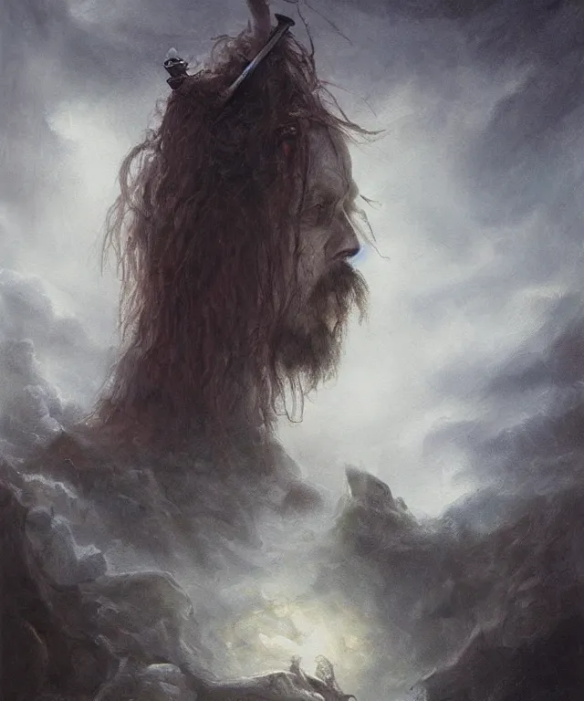 Image similar to ultra realistic color portrait painting of a tranparent 1 7 th century pirate ghost with a sword in a grotto, dark, painted, brooding, atmospheric, seascape, horror, smooth, epic, highly detailed, cinematic, by leesha hannigan, ross tran, thierry doizon, kai carpenter